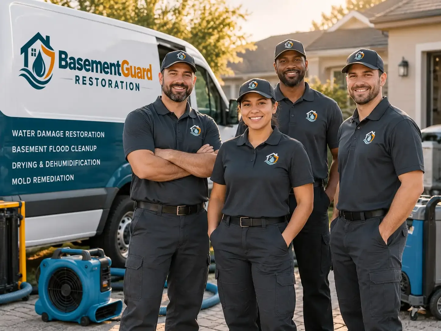 Basement Water Damage Restoration company in Potts Grove, PA